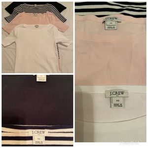 Jcrew Factory boatneck tees